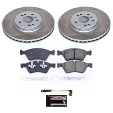 Front SEMI-COATED ROTOR KIT for Mercedes-Benz image 1