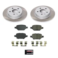 Rear SEMI-COATED ROTOR KIT image 1