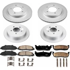 Front and Rear Z17 COATED BRAKE KIT for Ford image 2
