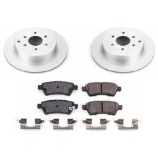 Rear Z17 COATED BRAKE KIT for Nissan Pathfinder image 2