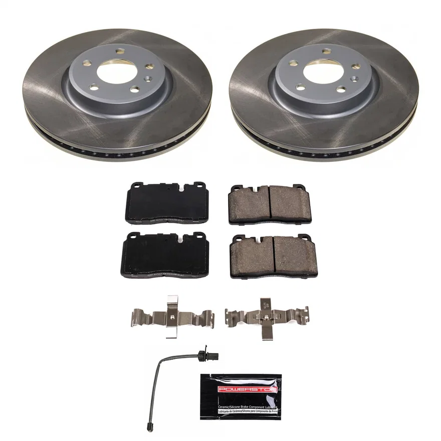 Front SEMI-COATED ROTOR KIT for Audi Q5