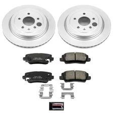 Rear Z17 COATED BRAKE KIT for Cadillac ATS image 2