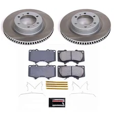 Front SEMI-COATED ROTOR KIT image 1