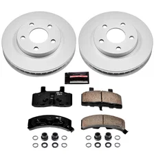 Front Z17 COATED BRAKE KIT for Cadillac image 2