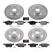 Front and Rear Z23 EVOLUTION BRAKE KIT for Ford Escape image 2