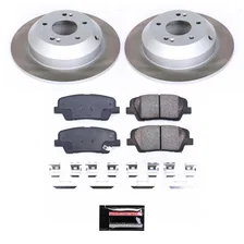 Rear SEMI-COATED ROTOR KIT for Kia Sorento image 1