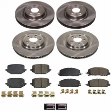 Front and Rear AUTOSPECIALTY BRAKE KIT for Lincoln Aviator image 1