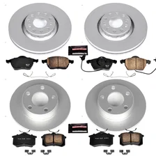 Front and Rear Z23 COATED BRAKE KIT for Audi A6 Quattro image 2