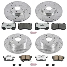 Front and Rear Z26 STREET BRAKE KIT for Acura TL image 2