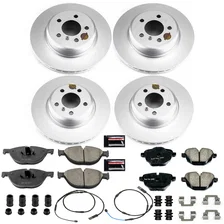 Front and Rear Z23 COATED BRAKE KIT for BMW 528i image 2