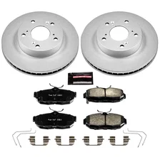 Front Z17 COATED BRAKE KIT for Honda Civic image 2