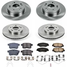 Front and Rear AUTOSPECIALTY BRAKE KIT for Honda Accord image 2