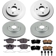 Front and Rear Z17 COATED BRAKE KIT for Ford Focus image 2