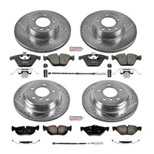 Front and Rear Z23 EVOLUTION BRAKE KIT for BMW 328i xDrive image 2