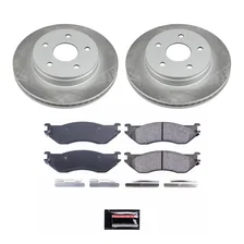 Front SEMI-COATED ROTOR KIT for Dodge image 1