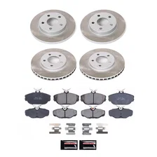 Front and Rear SEMI-COATED ROTOR KIT image 1