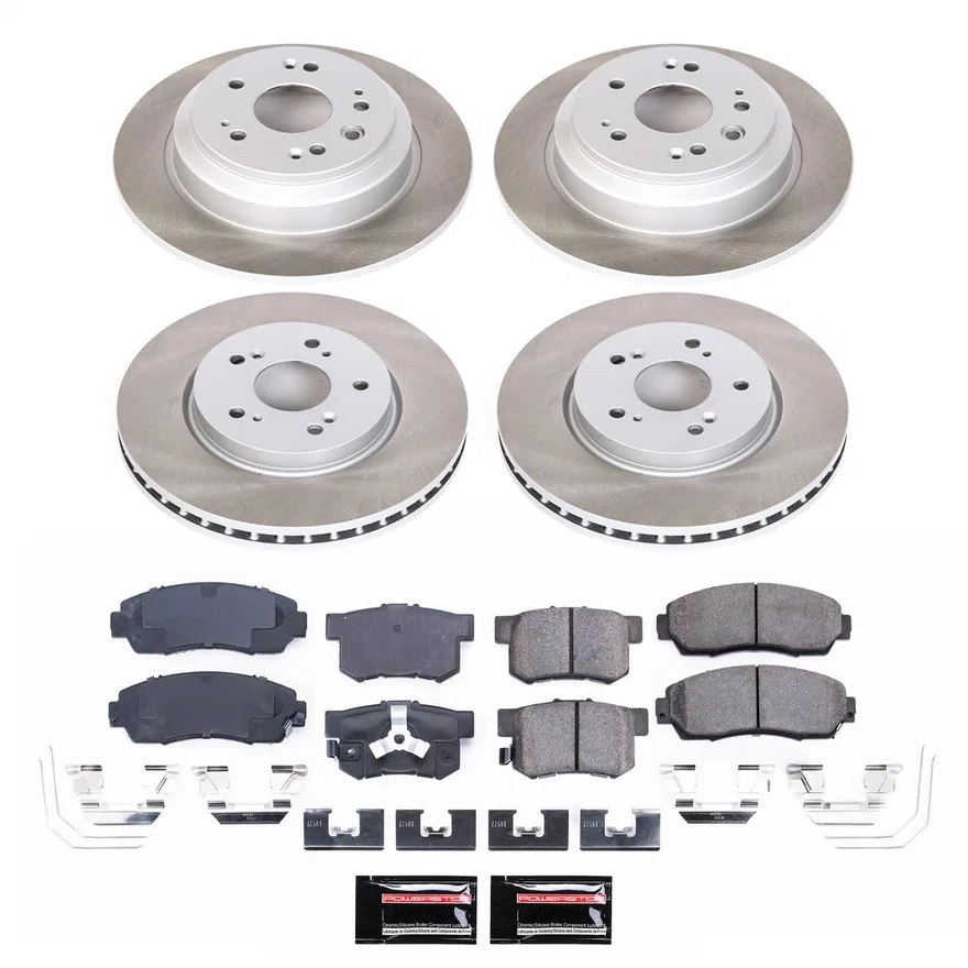 SEMI-COATED ROTOR KIT for Honda Crosstour