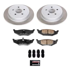 Rear SEMI-COATED ROTOR KIT for Chrysler image 1