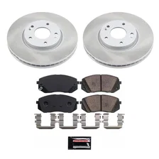 Front SEMI-COATED ROTOR KIT for Kia Optima image 1