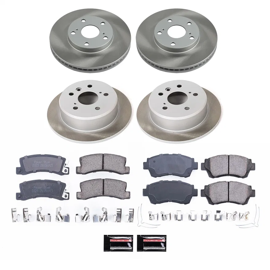 SEMI-COATED ROTOR KIT for Toyota Camry
