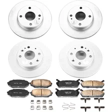 Front and Rear Z17 COATED BRAKE KIT for Mazda Miata image 2