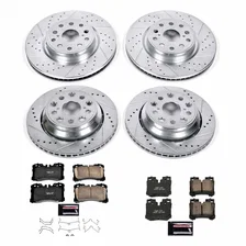 Front and Rear Z23 EVOLUTION BRAKE KIT for Lexus LS460 image 2