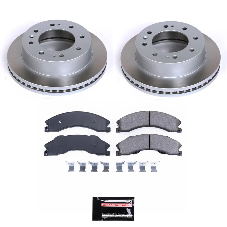 Front SEMI-COATED ROTOR KIT