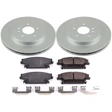 Rear Z17 COATED BRAKE KIT for Cadillac image 2