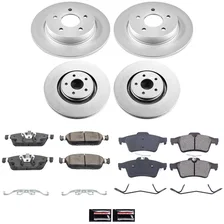 Front and Rear Z17 COATED BRAKE KIT for Ford Focus image 2