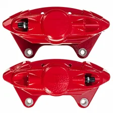 Rear RED CALIPER PAIR W/O BRKT image 2