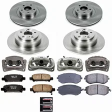 Front and Rear AUTOSPECIALTY KIT W/CALS for Subaru Baja image 2