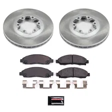 Front SEMI-COATED ROTOR KIT image 1