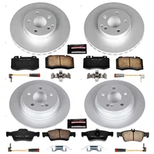 Front and Rear Z23 COATED BRAKE KIT for Mercedes-Benz E500 image 2