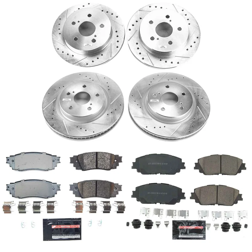 Front and Rear Z23 EVOLUTION BRAKE KIT for Toyota