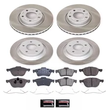 Front and Rear SEMI-COATED ROTOR KIT for Mazda 5 image 1