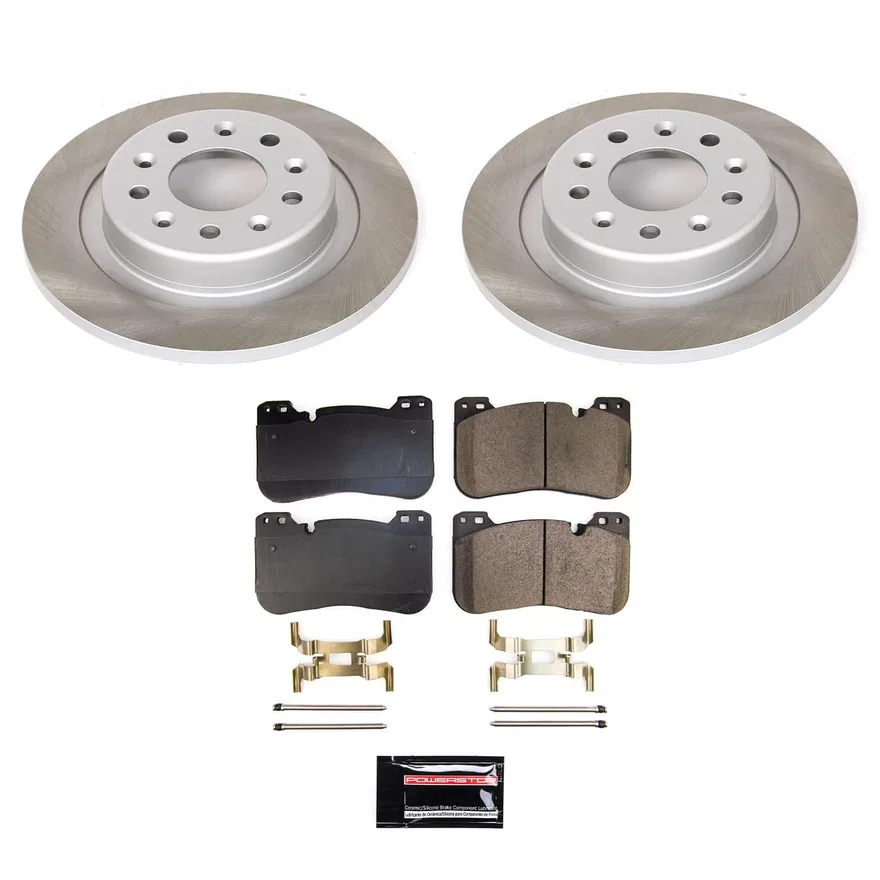 Rear SEMI-COATED ROTOR KIT for Chevrolet Malibu