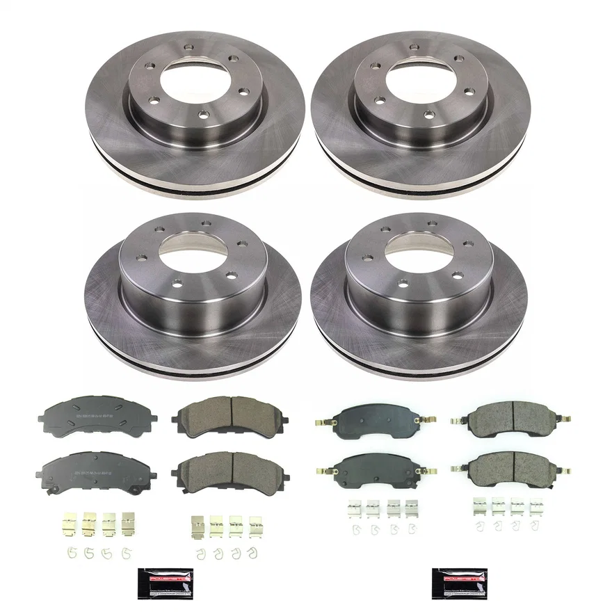 Front and Rear AUTOSPECIALTY BRAKE KIT for Ford Bronco
