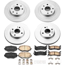 Front and Rear Z17 COATED BRAKE KIT for Mazda Miata image 2