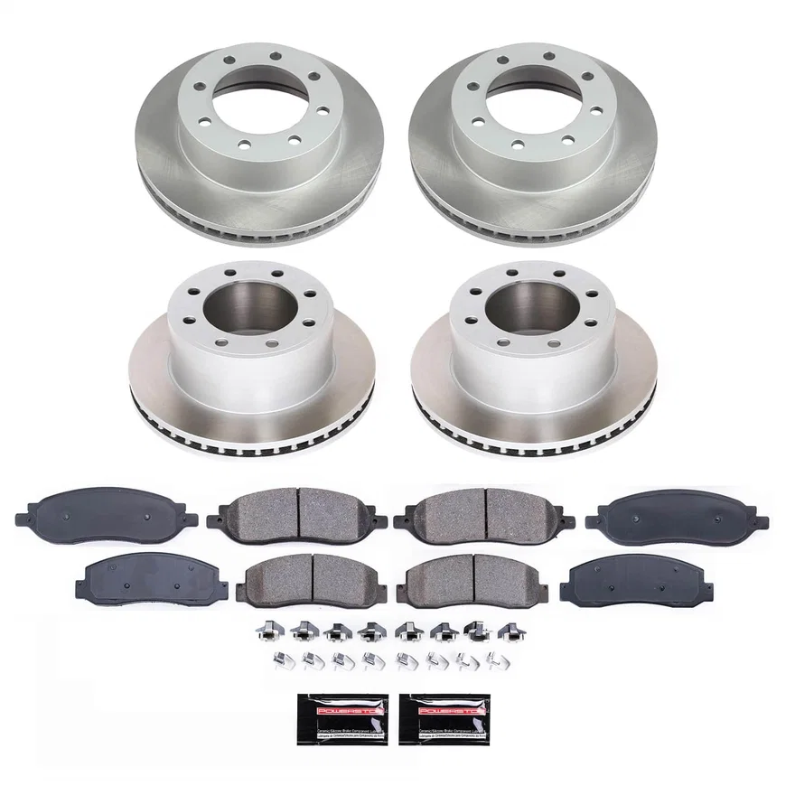 SEMI-COATED ROTOR KIT for Ford F-350 Super Duty