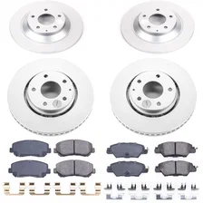 Front and Rear Z17 COATED BRAKE KIT for Mazda CX-5 image 2