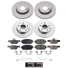 Front and Rear Z17 COATED BRAKE KIT for Mazda 3 image 1