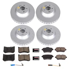 Front and Rear Z23 COATED BRAKE KIT for Mercedes-Benz image 2