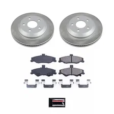 Rear SEMI-COATED ROTOR KIT image 1
