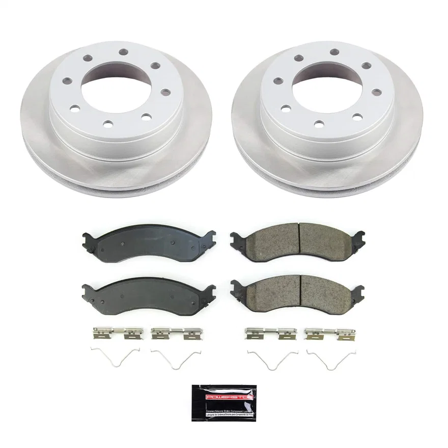 Rear SEMI-COATED ROTOR KIT