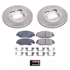 Front SEMI-COATED ROTOR KIT image 1