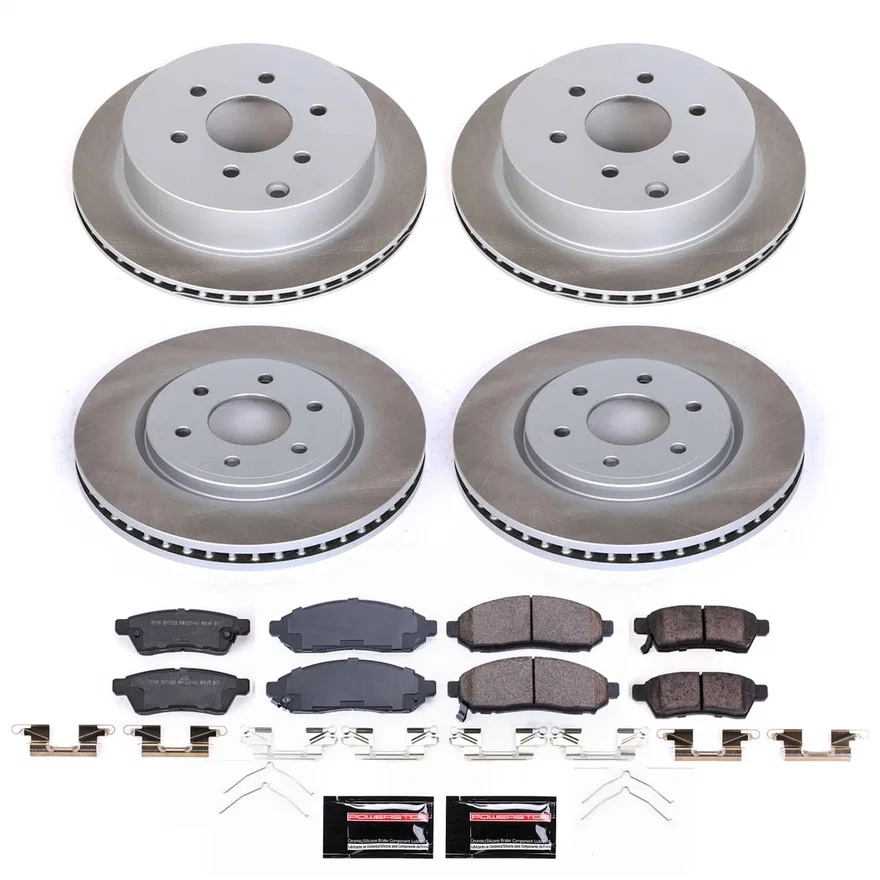 SEMI-COATED ROTOR KIT for Nissan Frontier