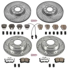 Front and Rear Z26 STREET BRAKE KIT for Audi A6 Quattro image 2