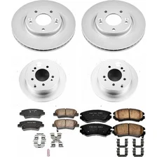 Front and Rear Z17 COATED BRAKE KIT for Kia Soul image 2