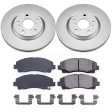 Front Z17 COATED BRAKE KIT for Acura TL image 2
