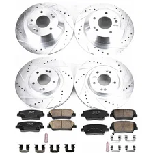 Front and Rear Z23 EVOLUTION BRAKE KIT for Kia Sorento image 2